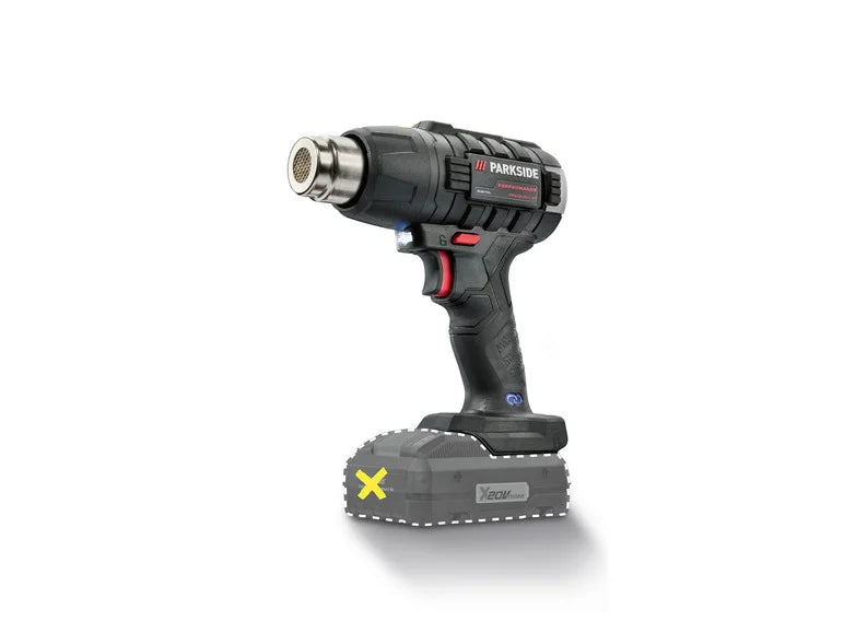 PARKSIDE PERFORMANCE® PPHLGA 20-Li A1, 20 V Cordless Hot Air Gun