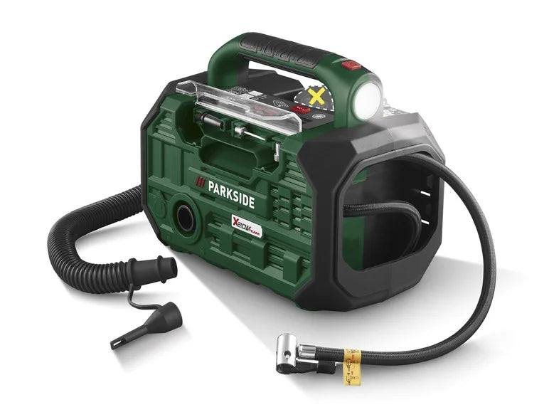 PARKSIDE® Cordless compressor and air pump PKA 20-Li C3, 20 V