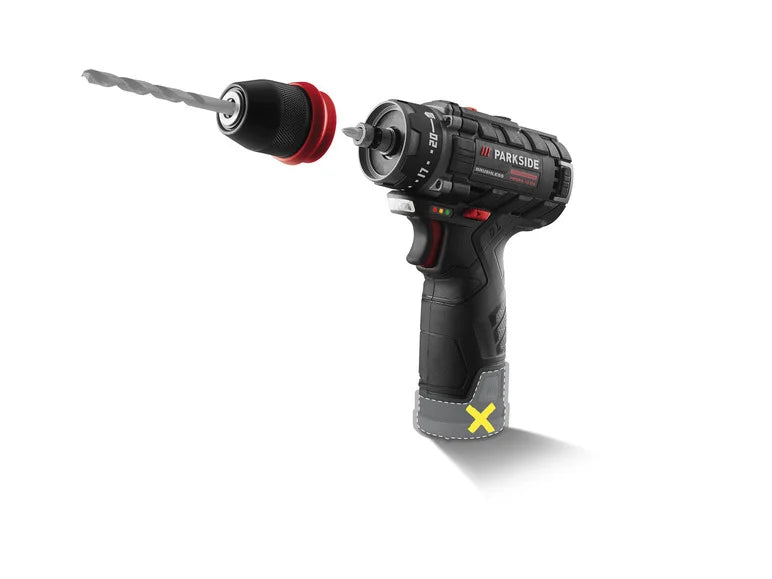 PARKSIDE PERFORMANCE® PBSPA 12 D4, 12 V Cordless Screwdriver