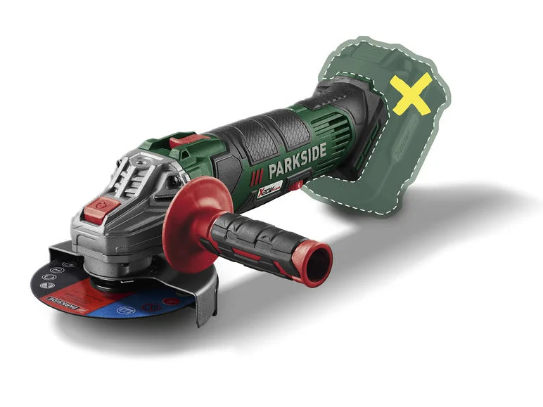 PARKSIDE® Cordless angle grinder PWSA 20-Li F4, 20 V