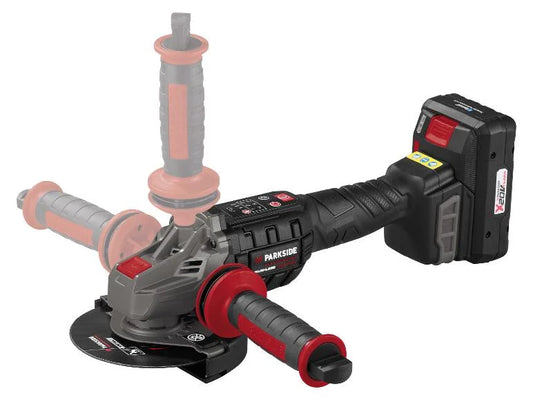 Cordless angle grinder PWSAP 20-Li F6, 20 V